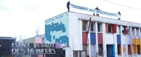 L'espace autogéré des Tanneries solidaire d'Ungdomshuset