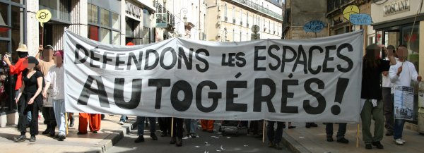 Défendons les espaces autogérés !