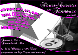 Jounrées Portes-ouvertes aux Tanneries - 2007/06/09